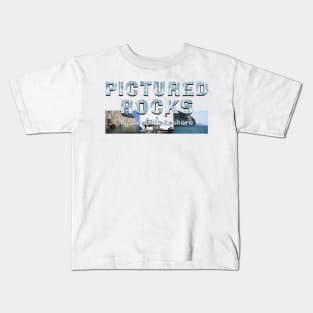 Pictured Rocks National Lakeshore Kids T-Shirt